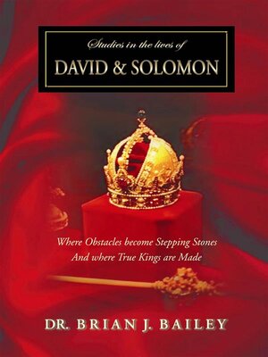 cover image of Studies in the Lives of David and Solomon